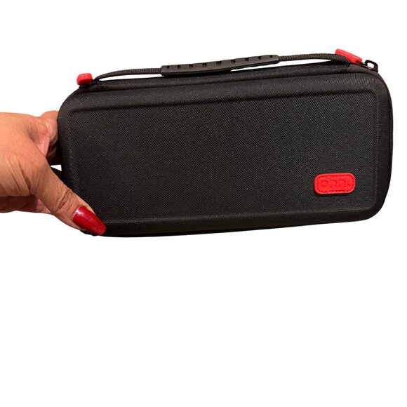 Nintendo Switch Console Neon Blue & Red Joy-Con With Dock Grip Case & Accessorie - Picture 5 of 9